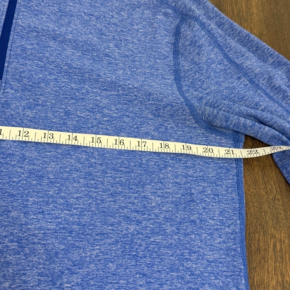 Lululemon Men's Surge Warm Hoodie Heathered Hyper Blue Size Large - Picture 5 of 5